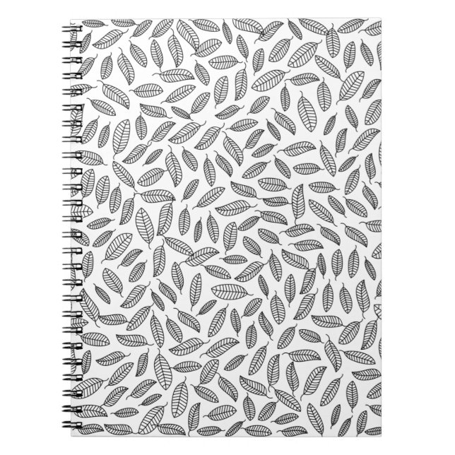 Carnet Papier peint arrière - plan feuille feuille (Devant)