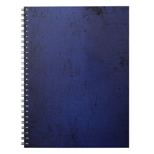 Carnet Papier peint bleu texture (Devant)