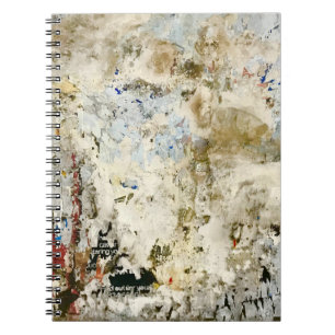 Carnet Papier peint Brown et rouge