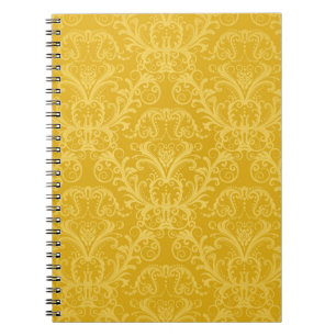 Carnet Papier peint doré de luxe