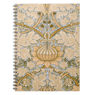 Carnet Papier peint vintage St James Acanthus de William