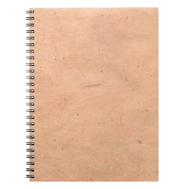 Carnet Papier rose pâle (Devant)