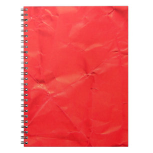 Carnet Papier rouge texture abstraite fond abstrait, âge