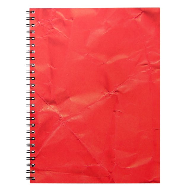 Carnet Papier rouge texture abstraite fond abstrait, âge (Devant)