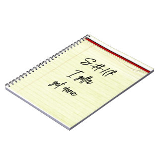 Carnet Papier scolaire ligné jaune