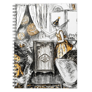 Carnet Papiers Vintages Halloween