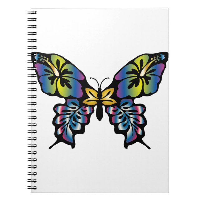Carnet Papillon Abstrait 3 (Devant)