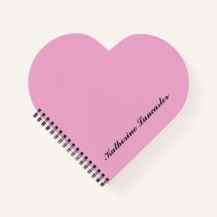 Carnet Papillon Amour Uni Magenta 4 Personnalisé