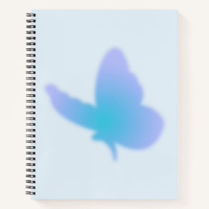 Carnet Papillon Aqua Dream