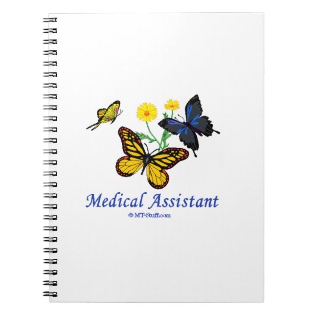 Carnet Papillon Assistant Médicale (Devant)