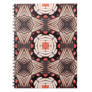 Carnet Papillon, Beau motif sans soudure fait de bu