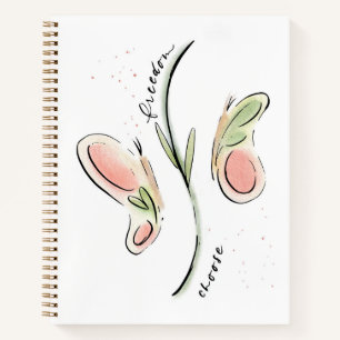 Carnet Papillon Choisissez la sagesse de la libe