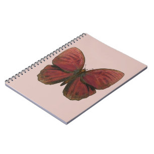 Carnet Papillon Coq Rouge
