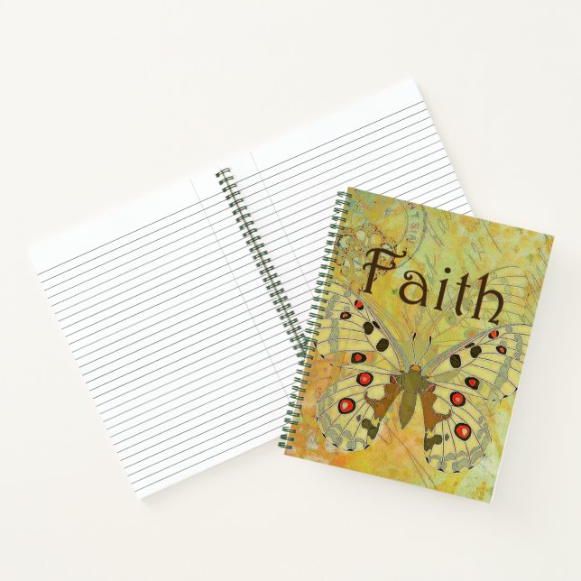Carnet Papillon de foi (Intérieur)
