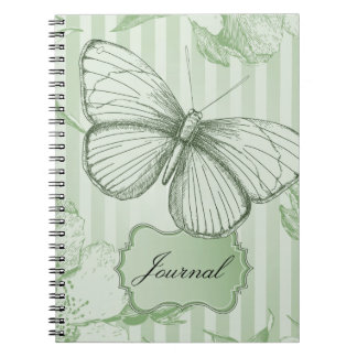 Carnet Papillon de menthe