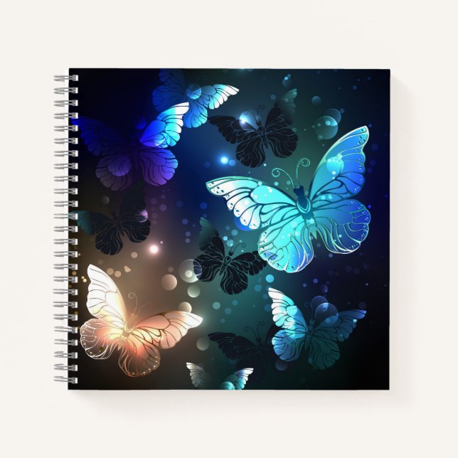 Carnet Papillon de nuit voltigeant (Devant)