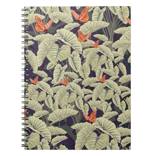 Carnet Papillon de surface motif design art appliqué, art (Devant)