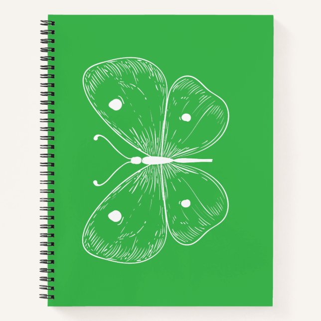 Carnet Papillon du croquis délicat (Devant)