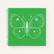 Papillon du croquis délicat