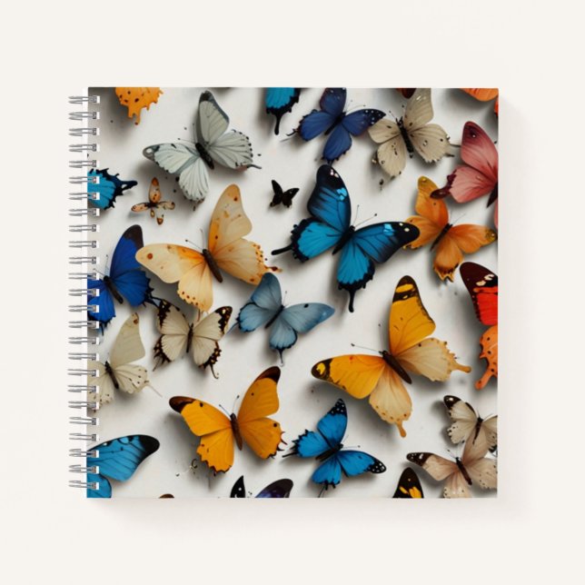 Carnet Papillon Élégant (Devant)