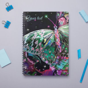 Carnet Papillon Espoir Vert