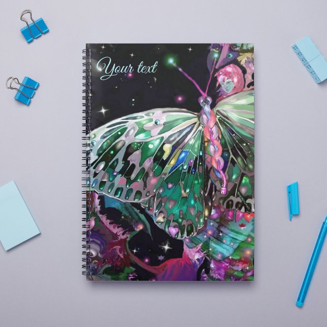 Carnet Papillon Espoir Vert (Créateur téléchargé)