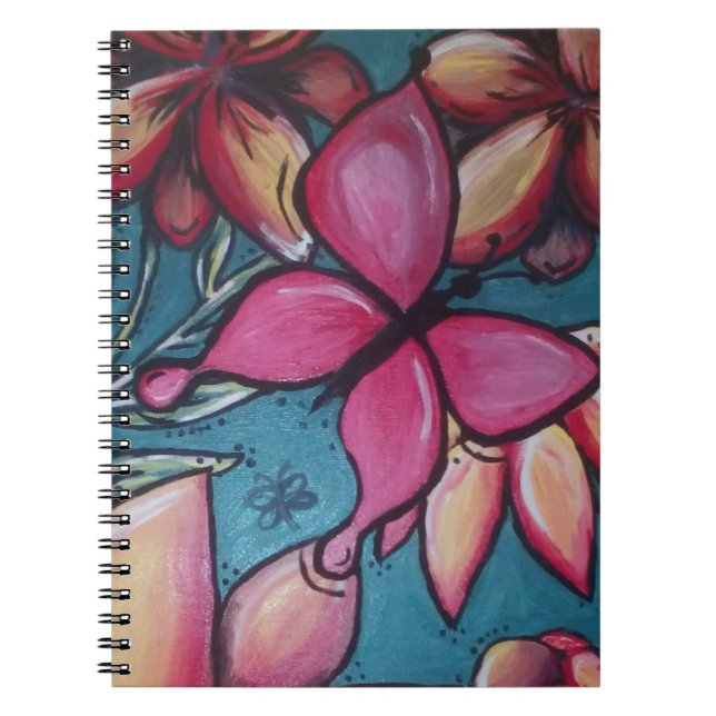 Carnet Papillon et tournesol (Devant)