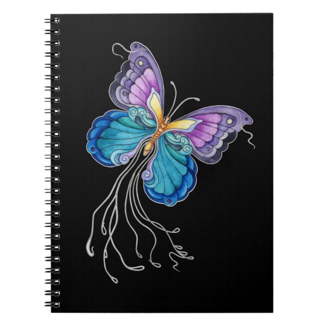 Carnet Papillon Fantaisiste (Devant)