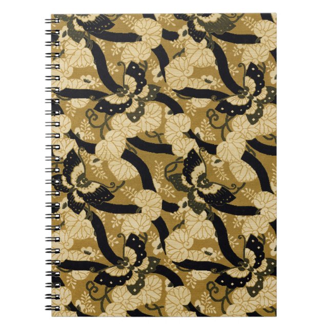 Carnet Papillon japonais vintage modèle G.A. Audsley (Devant)