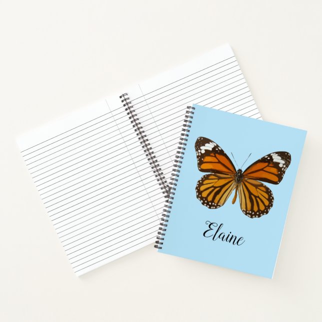 Carnet Papillon monarque (Intérieur)