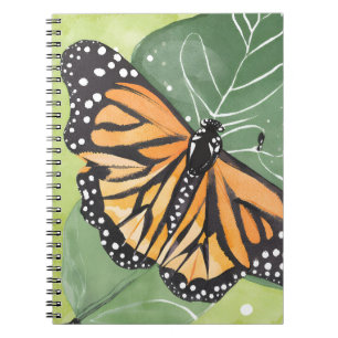 Carnet Papillon Monarque Belle Aquarelle