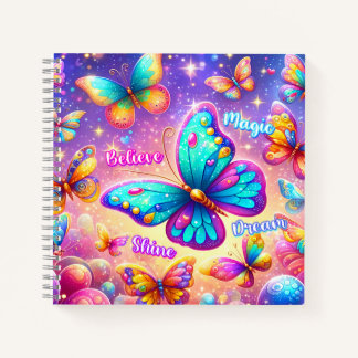 Carnet Papillon Ombre Inspirationnel