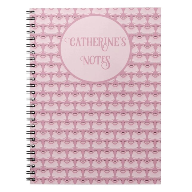 Carnet Papillons Abstraits (Devant)