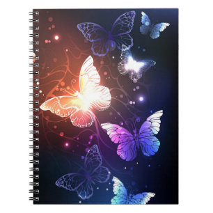 Carnet Papillons de nuit lumineux