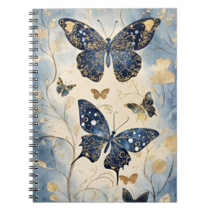 Carnet Papillons de style japonais,