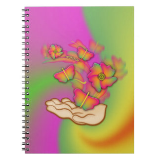 Carnet Papillons & Fleurs