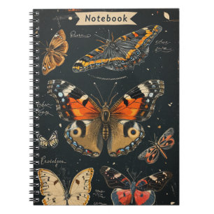 Carnet Papillons Vintages