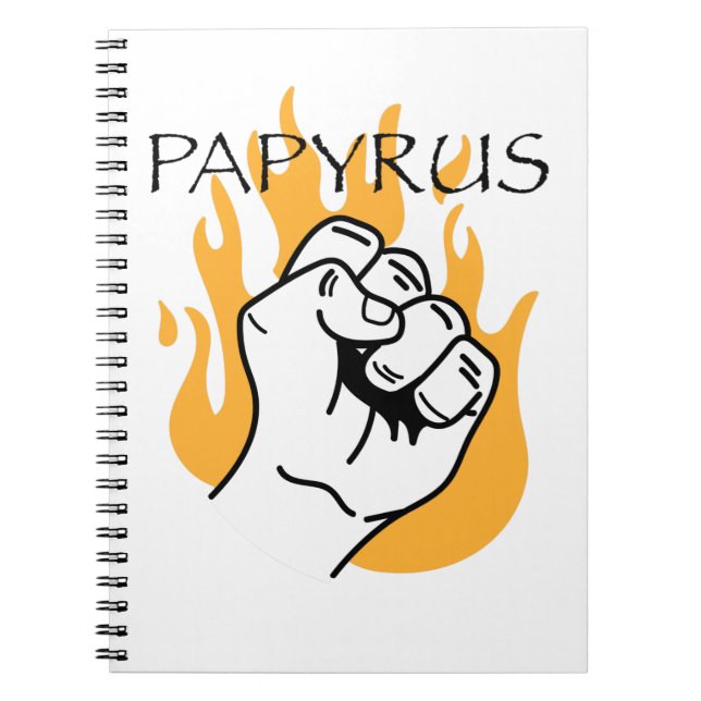 Carnet papryus (Devant)