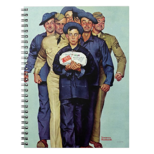 Carnet Paquet de Willie Gillis de maison (Devant)