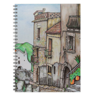 Carnet Par l'intermédiaire de Costarella et de monastère