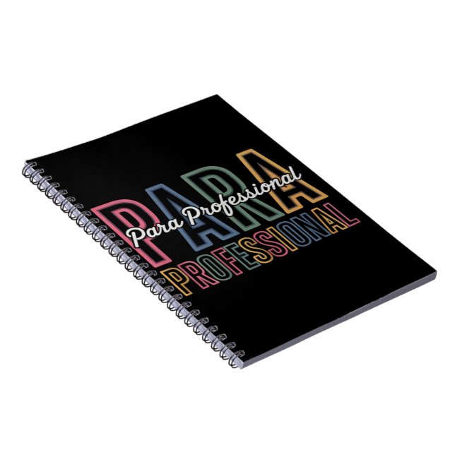 Carnet Para Paraprofessionnel Paraéducateur Premier Jour  (Côté Droit)