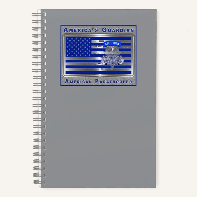 Carnet Parachutiste Aéroporté (Recto)