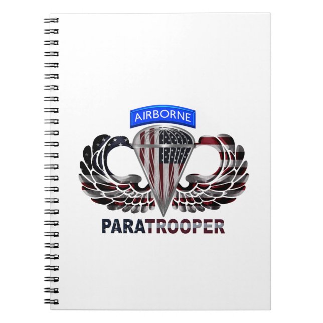 Carnet Parachutiste aéroporté (Devant)
