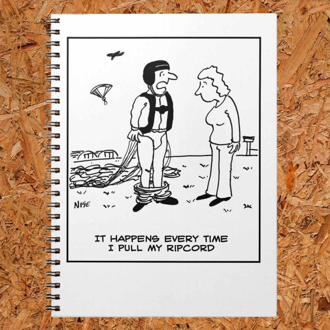 Carnet Parachutiste Skydiving par Parachute a un problème (Créateur téléchargé)