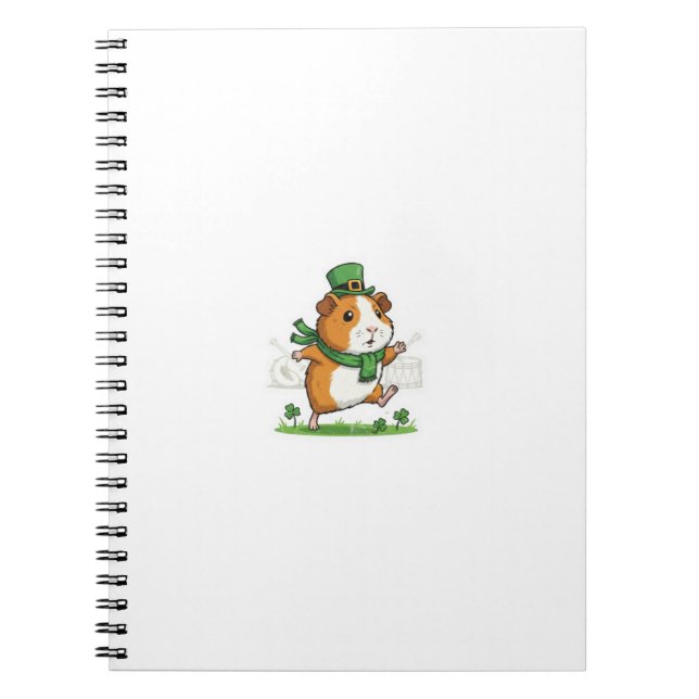 Carnet Parade Fan Guinea Pig St.Patrick's Day (Devant)