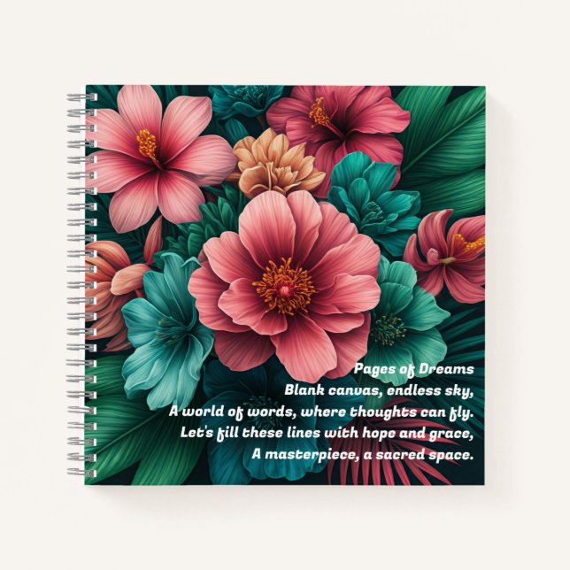 Carnet Paradis tropical (Devant)