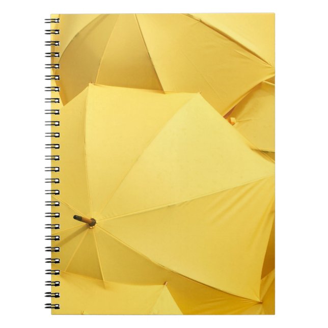 Carnet Parapluie jaune (Devant)