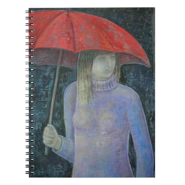 Carnet Parapluie rouge 2013 (Devant)
