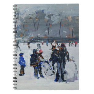 Carnet Parc de la Hollande dans la neige 2009