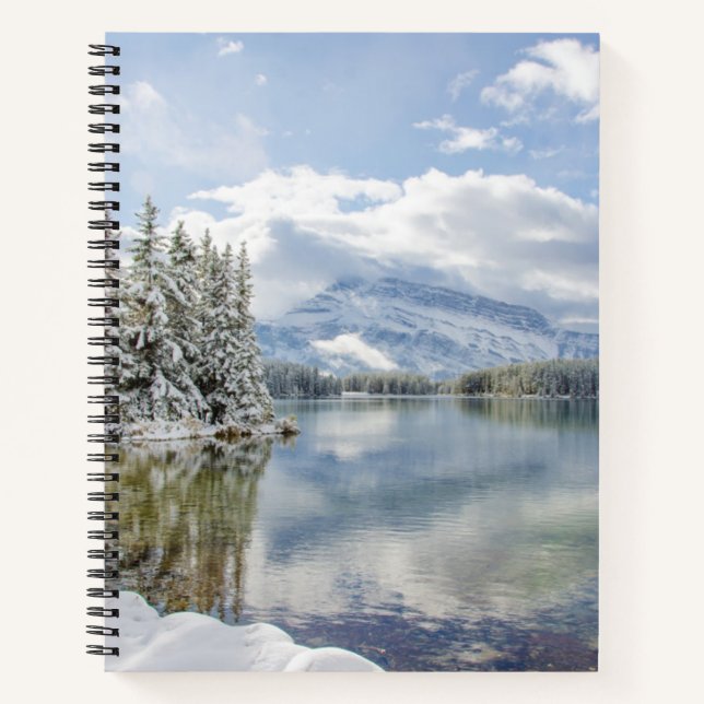 Carnet Parc national Banff en hiver (Devant)